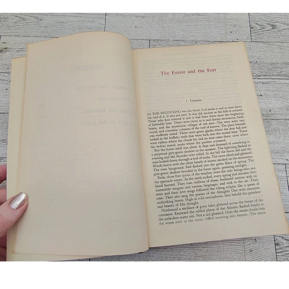 The City in the Dawn 1950 Hervey Allen‎ HC Rinehart Vtg Colonial Frontier Epic